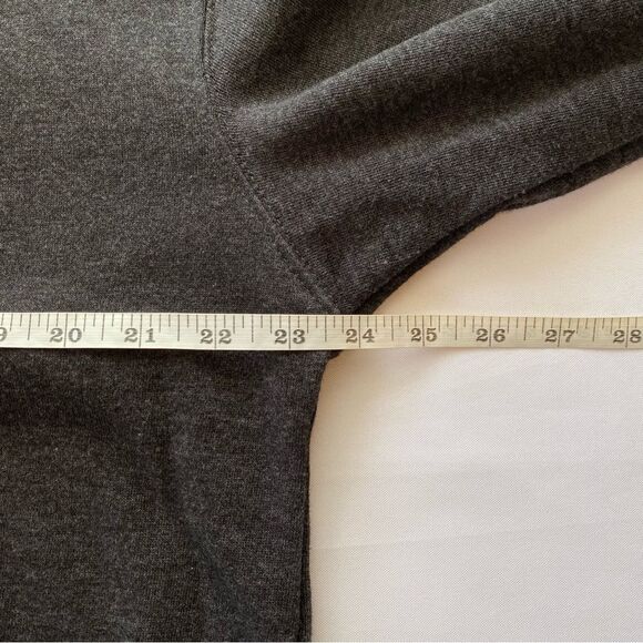 Natural Life Heather Gray "Be Nice" Comfy Pocket Sweatshirt Size Medium - Picture 13 of 14